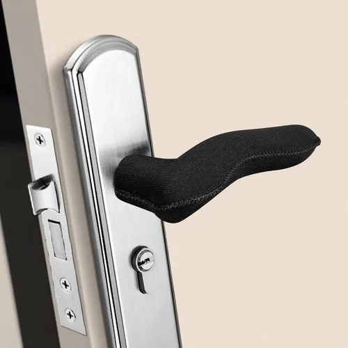 Miniatura 7 de moonoom 4 fundas para manijas de puerta, protector antiquemaduras para pomo de puerta, protege las manos de quemaduras y escalofríos
