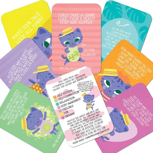 Miniatura 5 de Tarjetas de empoderamiento para niños: 45 ejercicios llenos de acción y divertidos