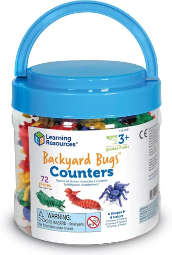 Miniatura 8 de Learning Resources insectos del patio para contar, juego de 72