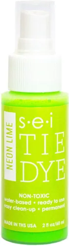 Miniatura 37 de S.E.I. Botella de spray de teñido anudado de caléndula: 2 oz. Spray de tinte de tela no tóxico, tinte permanente para ropa DIY, One Step