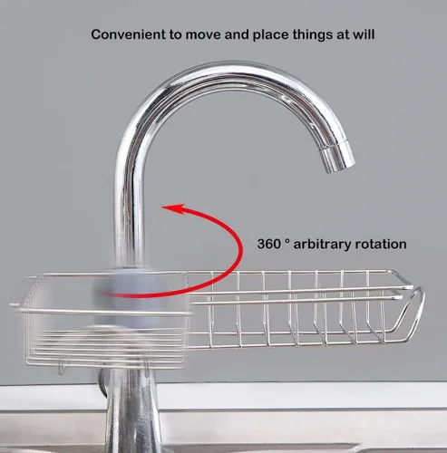 Miniatura 5 de 2 Piezas Estante De Ducha Inoxidable Para Barra De Ducha Estante Ducha Sin Tornillos Ajustable Para Baño/Cocina