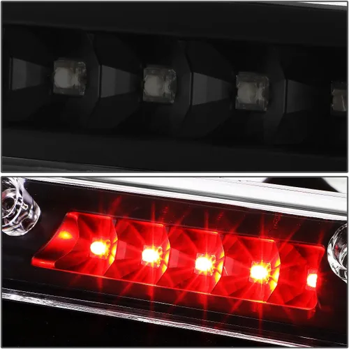 Miniatura 3 de DNA MOTORING 3BL-F15015-LED-BK-SM - Tercera luz de freno LED de montaje alto con carcasa negra [compatible con Ford F150 15-20 / 17-20 F250-F550 SD]