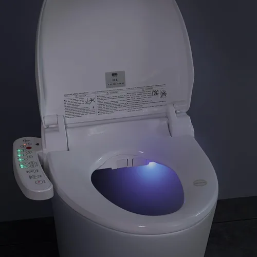 Miniatura 6 de YOURLITE Asiento de inodoro de bidé eléctrico con agua caliente, bidé con secado de aire caliente, asiento con calefacción con boquilla