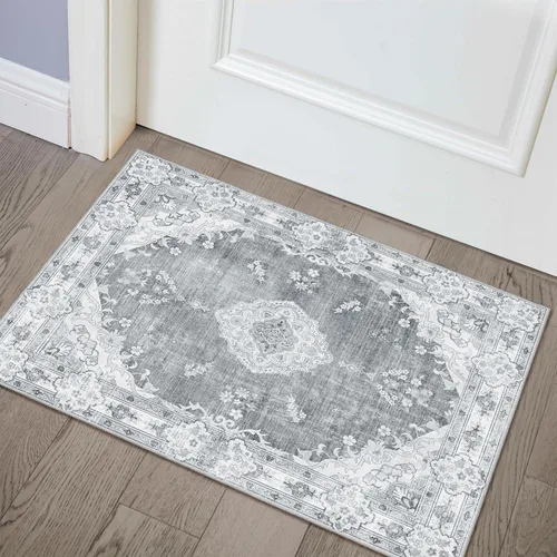 Miniatura 110 de Alfombra Verde MUJOO de 8'x10', Alfombras de Área para Sala de Estar, Alfombras Lavables, Alfombra Grande de Área, Alfombra Boho de Área de 8'x10