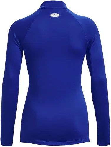 Miniatura 7 de Under Armour ColdGear Authentics - Camiseta de cuello alto falso para mujer