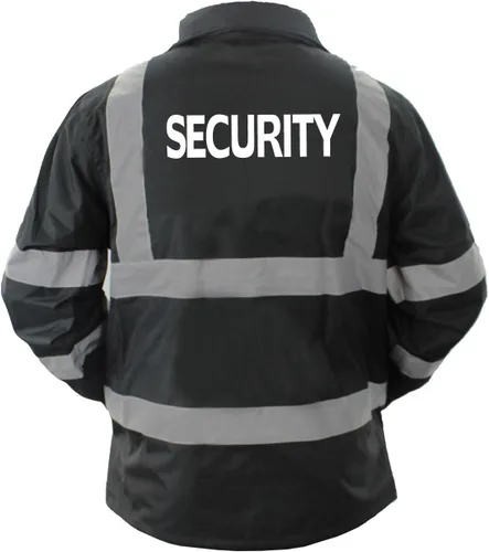 Miniatura 2 de First Class Chaqueta impermeable resistente al agua de alta visibilidad y pantalón con rayas reflectantes