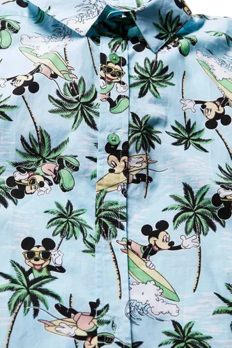 Miniatura 4 de Disney Lilo & Stitch Mickey Mouse Lion King Simba Hawaiian Button Down Shirt Toddler to Big Kid