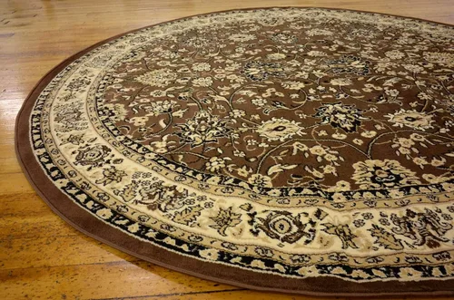 Miniatura 390 de Unique Loom Colección Sialk Hill - Alfombra de área Washington (3 pies 3 pulgadas x 5 pies 3 pulgadas, rectángulo, burdeos/crema)