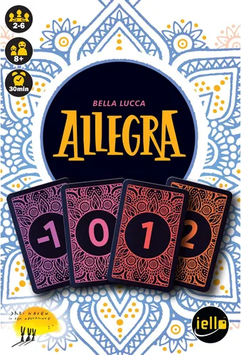 Miniatura 6 de IELLO: Allegra - Basado en el juego de cartas Golf, mantén tu puntuación lo más baja posible, a partir de 8 años en familia, 2-6 jugadores, 30