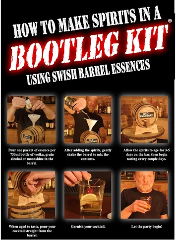 Miniatura 3 de Kit Bootleg para hacer ron con especias añejado en barril (5 litros)