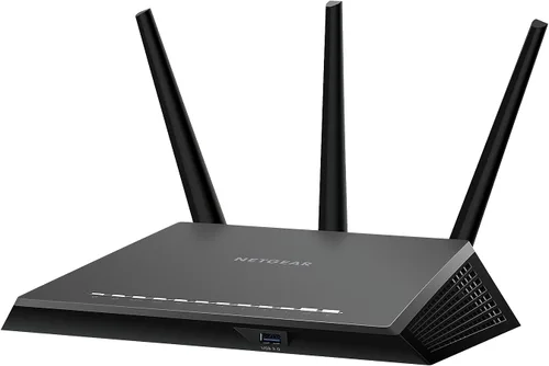 NETGEAR Nighthawk Router Wi-Fi Inteligente (R7000) - Velocidad Inalámbrica AC1900 (Hasta 1900 Mbps) | Cobertura de Hasta 1800 Pies Cuadrados y 30