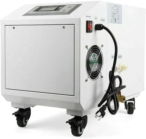 TFCFL Humidificador ultrasónico industrial de 6.6 lbs/H, humidificador de niebla fría comercial de 110 V con temporizador, humidificador de gran