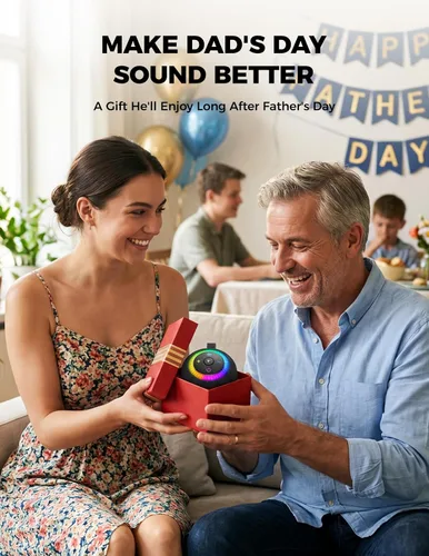 Miniatura 9 de Altavoz de ducha Bluetooth impermeable IPX7: ventosa extraíble con bloqueo de vacío, sonido envolvente de 360°, luces RGB, altavoz inalámbrico Negro