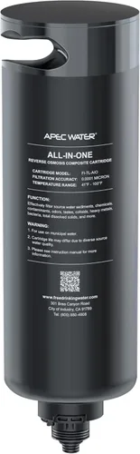 APEC WATER Cartucho de filtro de repuesto ROTL-AIO – Filtro de ósmosis inversa de 600 GPD, todo en uno, elimina el 99% de las impurezas (FI-TL-AIO)