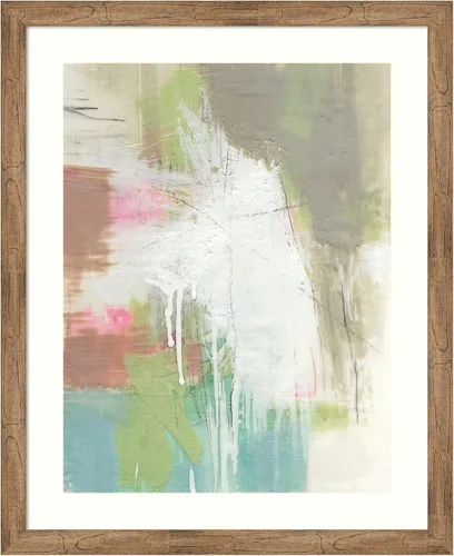 Miniatura 18 de Amanti Art Framed Wall Art Print 33x26 Retro Splash I by Jennifer Goldberger, Abstract Wall Art, Modern Contemporary Decor, Large Poster Painting