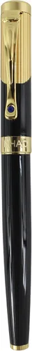 Miniatura 2 de 9009 Pluma Estilográfica Golden Clip Punta Fina - Negro