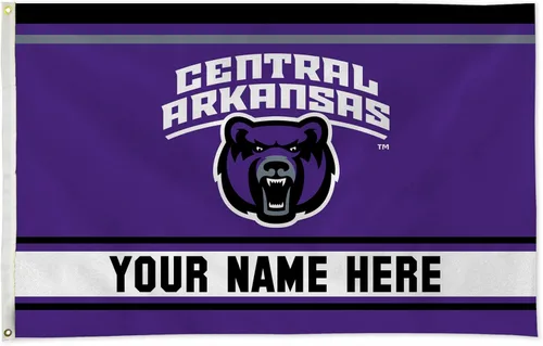 Miniatura 48 de Rico Industries NCAA Abilene Christian Wildcats - Bandera estándar personalizada de 3 x 5 pies, fabricada en los Estados Unidos, decoración