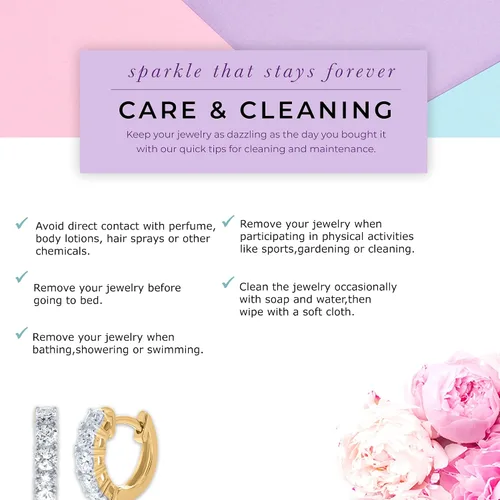 Miniatura 6 de Aretes de aro de diamantes cultivados en laboratorio para mujer 12-1 CT TW Real 14K Gold Huggie Aretes Diamantes GH VS SI Impresionantes joyas