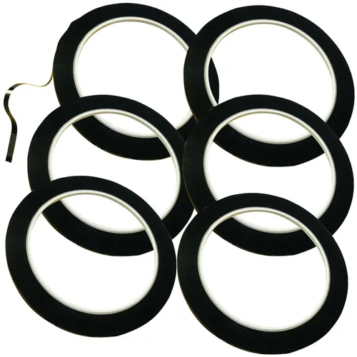 Miniatura 4 de GoProver Juego de 6 piezas de gráficos de ancho relámpago de 0.118 pulgadas, 108 pies de largo por rollo