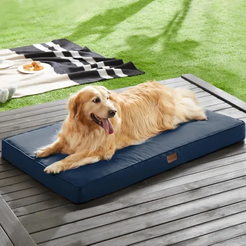 Miniatura 2 de BFPETHOME Camas para Perros de Exterior para Perros Grandes, Cama Impermeable para Perros Medianos, Grandes y Extra Grandes, Cama Ortopédica