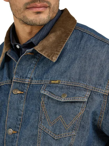 Miniatura 3 de Wrangler mens Cowboy Cut Western Lined Denim Jacket