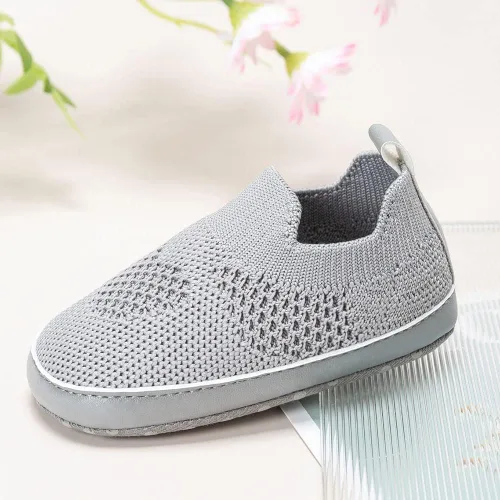 Miniatura 7 de Clowora Unsex - Zapatos de lona para niños y niñas para recién nacidos antideslizantes suela suave para cuna zapatos casuales para bebés de 3 a 18