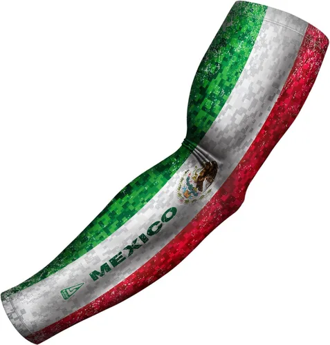 Miniatura 35 de B-Driven Sports Sleeve Pro-Fit - Manga Patriótica - Estados Unidos, Cuba, México, Israel, Canadá, Venezuela, Rep. Dominicana - Individual Bandera