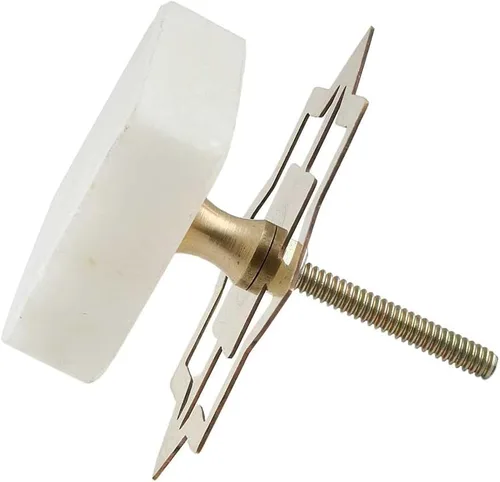 Miniatura 2 de Indian Shelf Paquete de 4 pomos cuadrados finos de mármol blanco de lujo para gabinete, pomos decorativos de piedra para cajones y tiradores