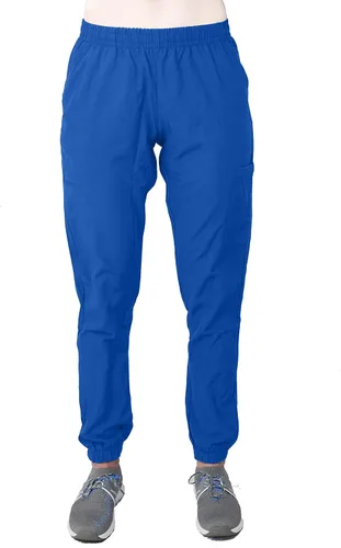 Miniatura 4 de Green Town Women's Jogger Scrub Set Medical Nursing GT 4FLEX Top and Pant Solid Colors and Prints