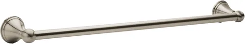 Miniatura 14 de Colección Moen Preston Soporte para Papel Higiénico de Un Solo Poste Níquel Cepillado Resistente a Manchas, Soporte para Rollo de Papel Higiénico
