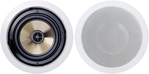 BIC America FH-6C Formula Series FH-6C Altavoces de techo de 2 vías de 6-1/2 pulgadas y 150 vatios con tweeters de bocina giratoria