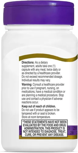 Miniatura 7 de 21st Century Resveratrol - Cápsulas de extracto de vino tinto, suplemento de resveratrol con extracto de semilla de uva, polifenoles y vitamina C