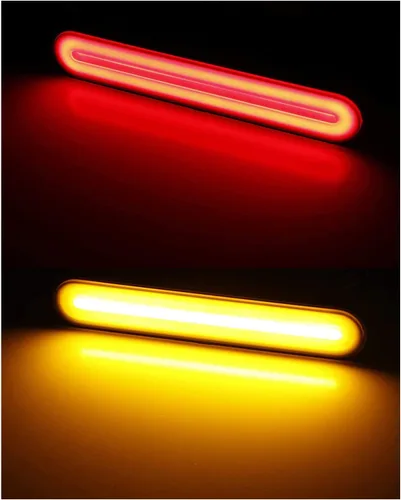 Miniatura 4 de Conjunto de luz trasera de señales de giro ovaladas para portador de carga