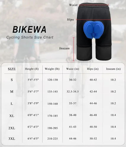Miniatura 7 de Pantalones cortos de ciclismo de montaña para hombre, con acolchado 3D, ajuste holgado, con bolsillos con cremallera