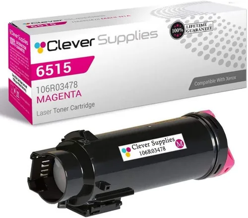 Miniatura 151 de CS compatible Xerox Phaser 6510/WorkCentre 6515 (106r03480) 2 cartuchos de tóner negro para Phaser 6510, WorkCentre 6515 2 negro