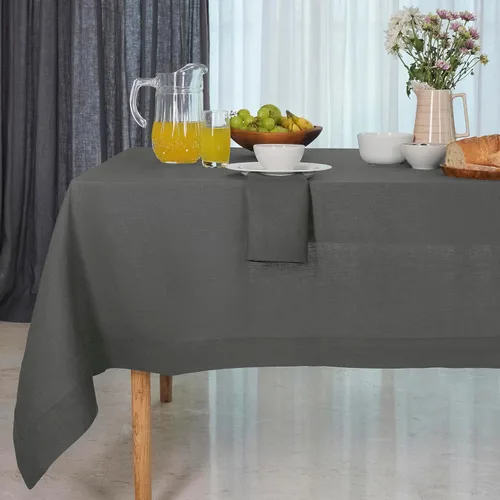 Miniatura 21 de Classic Linen™ by D'Moksha - Mantel rectangular de 54 x 72 pulgadas, 100% lino puro, lavable a máquina para comedor, Día de la Madre, primavera
