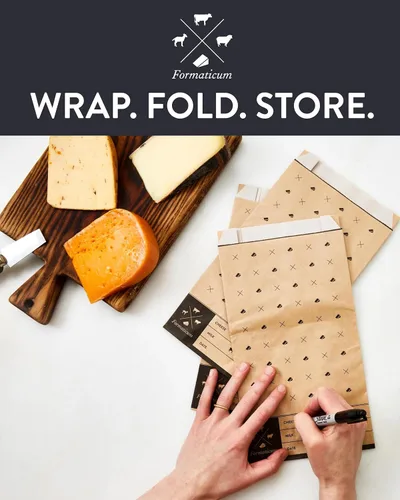 Miniatura 8 de Formaticum - Paquete de 30 bolsas de almacenamiento de queso - Bolsas de papel encerado de 6.25 x 11 pulgadas para mantener el queso o embutidos