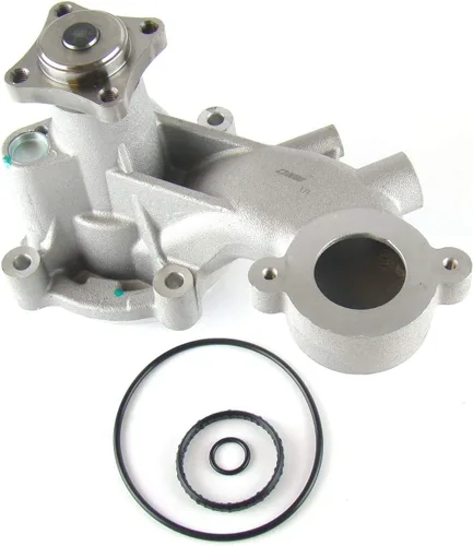 OAW Bomba de agua del motor F3270 con 4 pernos polea cubo para Ford 5.0L-V8 en 2011-2014 Mustang, F150, Lobo y Lincoln Mark LT (comprueba si tu