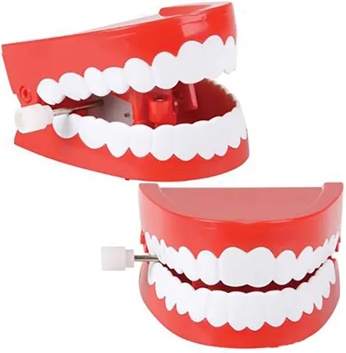 Miniatura 2 de The Dreidel Company Juguetes de dientes que muerden y parlotean los dientes para niños, recuerdos de fiesta de cumpleaños, regalos novedosos