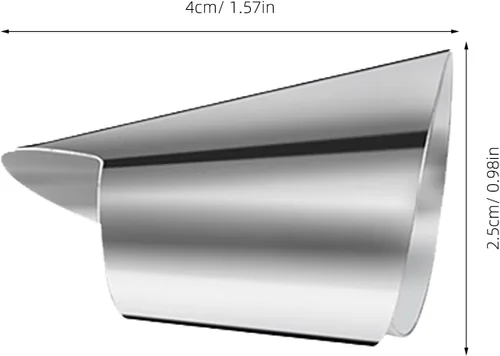 Miniatura 4 de Zerodeko 20 protectores de dedos de acero inoxidable para cortar y pelar vegetales, herramienta de cocina para cortar y pelar de forma segura