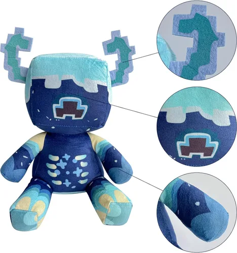 Miniatura 3 de XSLWAN Peluche de Axolotl Azul, Peluche de Axolotl Verde, Peluche de Axolotl Rosa y Peluche de Axolotl Morado Juguete de Peluche Relleno Cojín Suave