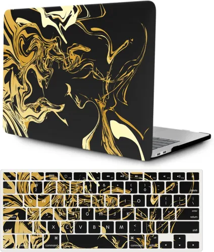 Miniatura 17 de Compatible con MacBook Pro de 13 pulgadas modelo A1278 versión 2012 2011 2010 2009 2008 versión antigua con CD-ROM, funda rígida para laptop