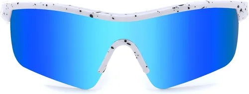Miniatura 2 de FEISEDY Gafas de sol polarizadas de béisbol para niños y adolescentes, marco TR90 para niños y niñas, ciclismo B2454
