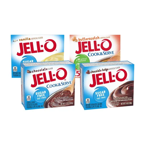 Miniatura 11 de Jell-O Cocine y sirva pudín sin grasa y relleno de pastel, tapioca, 3
