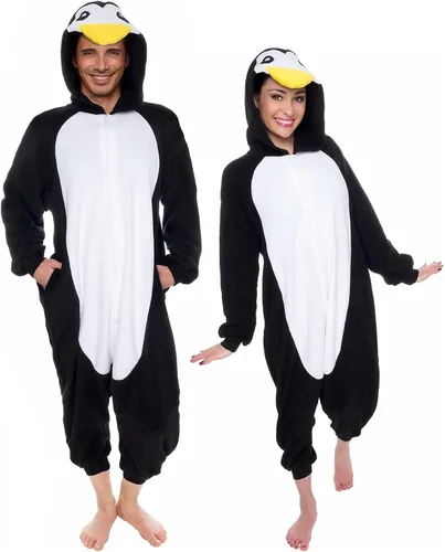 FUNZIEZ! - Disfraz de Halloween para adultos, de animales y criaturas marinas mameluco de felpa para adultos (mujeres y hombres)