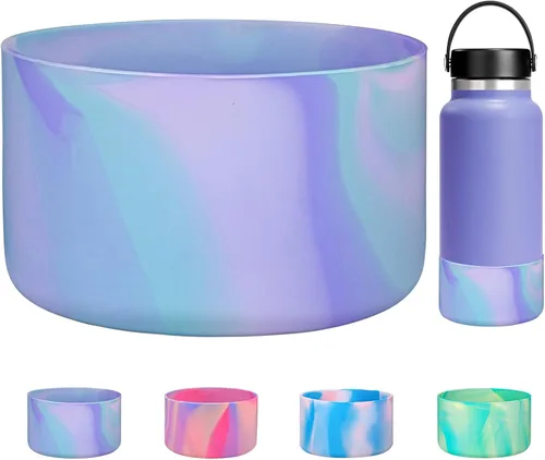 Miniatura 10 de HEYSKAY Funda protectora de silicona para botella de agua Hydro Flask y compatible con Stanley Tumbler, Yeti, Simple Modern, accesorios para Mezcla