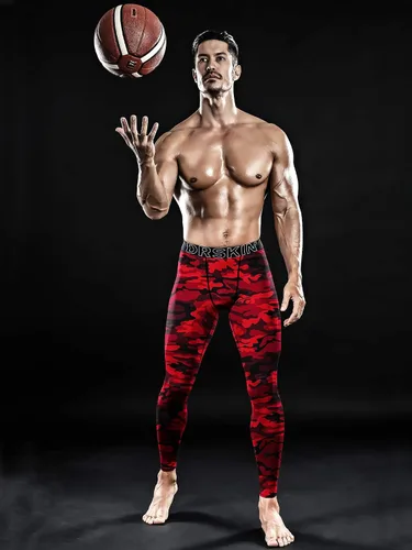 Miniatura 6 de DRSKIN Paquete de 5, 4, 3 o 1 pantalón de compresión para hombre, leggings deportivos, capa base, correr, atletismo, entrenamiento, activo