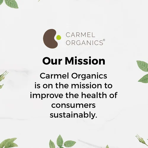 Miniatura 7 de Semillas de lino orgánicas enteras de 8 onzas o 8.01 oz (0.5 libras) Sin OMG Kosher Certificado orgánico USDA Por Carmel Organics Semillas