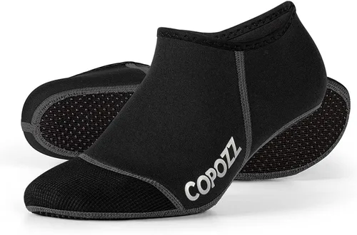 Miniatura 13 de COPOZZ Calcetines de buceo de neopreno de 0.118 pulgadas (0.118 in), antideslizantes para esnórquel natación, jóvenes, hombres y mujeres