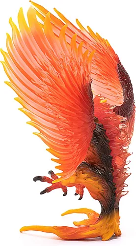 Miniatura 7 de Schleich Eldrador Creatures - Figura de acción de 17,8 cm de águila de fuego - Figura de grifo de lava con alas móviles para niños y niñas - Figuras